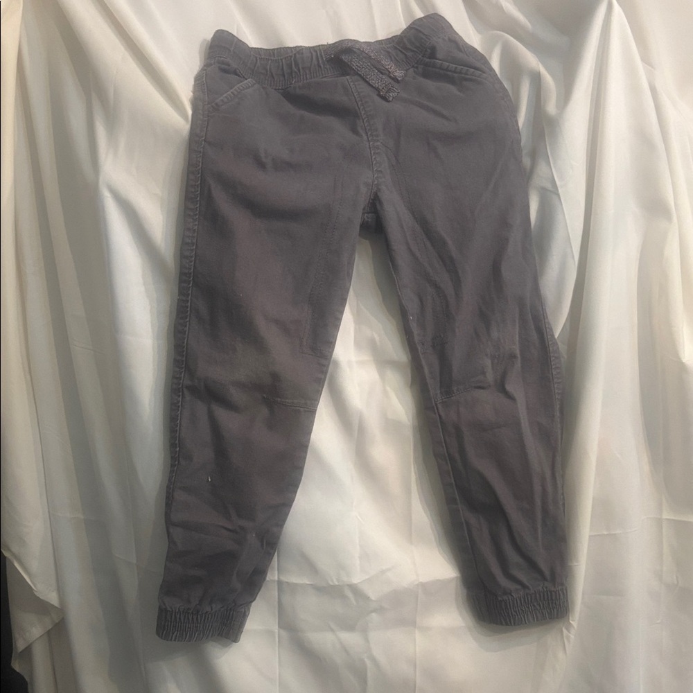 365 Kids by Garanimals Boys Jogger Pants – Size 5 (Gray)